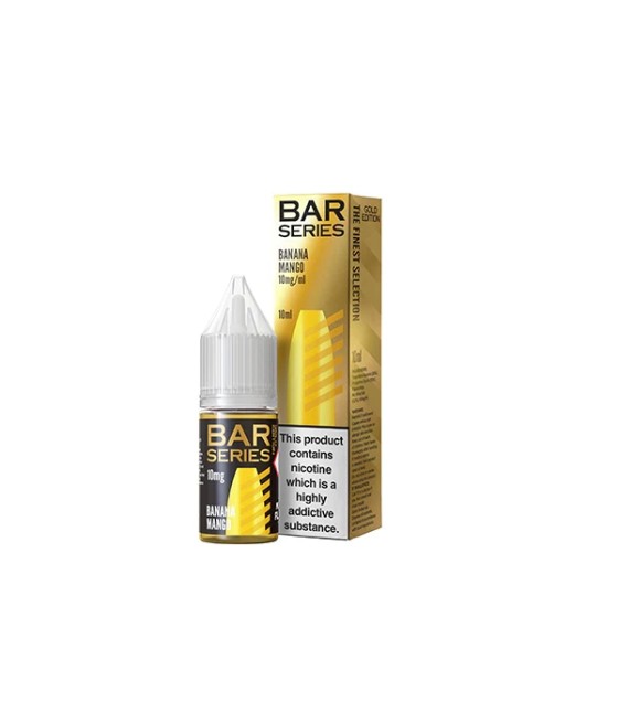 10mg Bar Series Gold Edition Nic Salt 10ml (50VG/50PG)