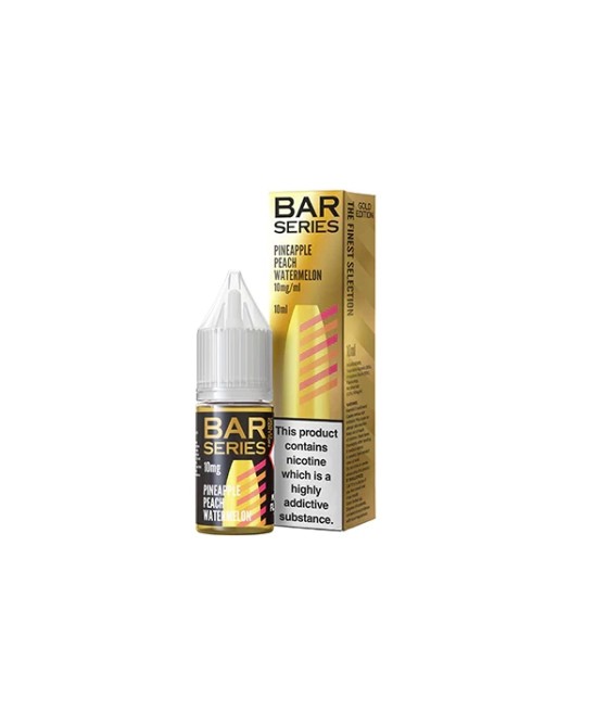 10mg Bar Series Gold Edition Nic Salt 10ml (50VG/50PG)