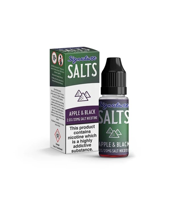 20mg Signature Salts By Signature Vapours 10ml Nic Salt (50VG/50PG) (BUY 1 GET 1 FREE)