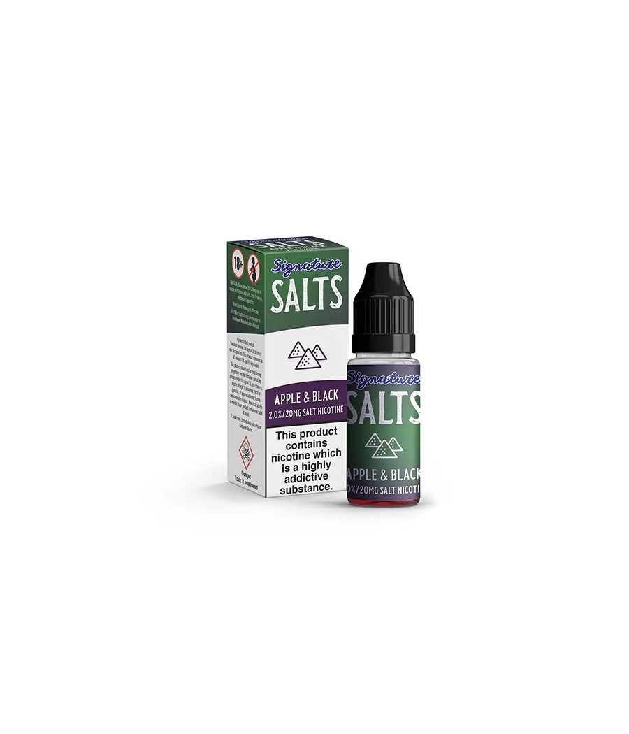 20mg Signature Salts By Signature Vapours 10ml Nic Salt (50VG/50PG) (BUY 1 GET 1 FREE)