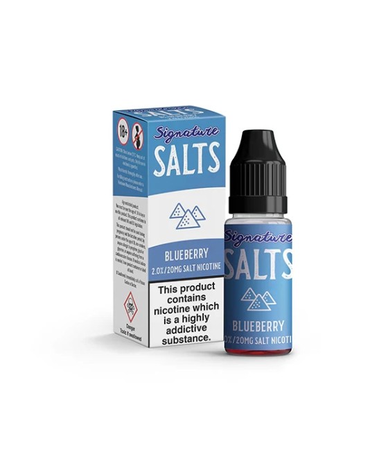 20mg Signature Salts By Signature Vapours 10ml Nic Salt (50VG/50PG) (BUY 1 GET 1 FREE)