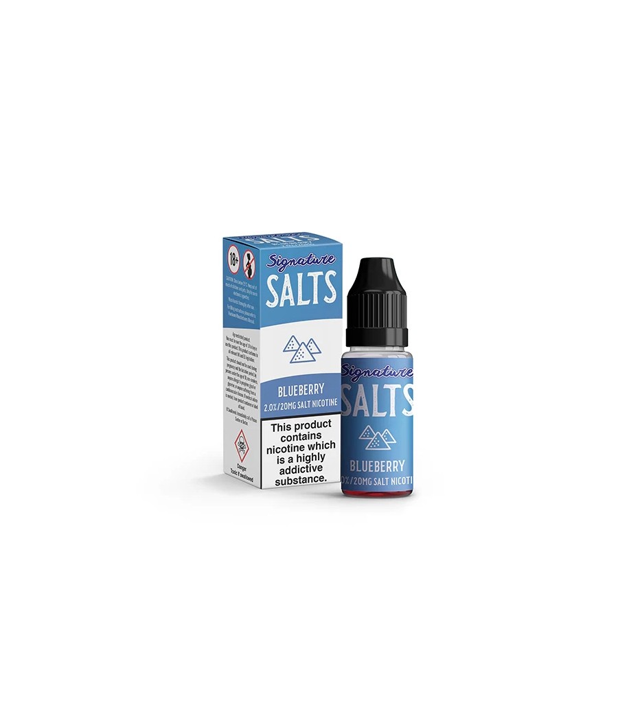 20mg Signature Salts By Signature Vapours 10ml Nic Salt (50VG/50PG) (BUY 1 GET 1 FREE)