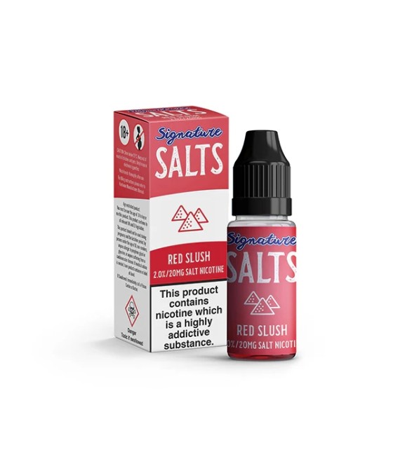 20mg Signature Salts By Signature Vapours 10ml Nic Salt (50VG/50PG) (BUY 1 GET 1 FREE)