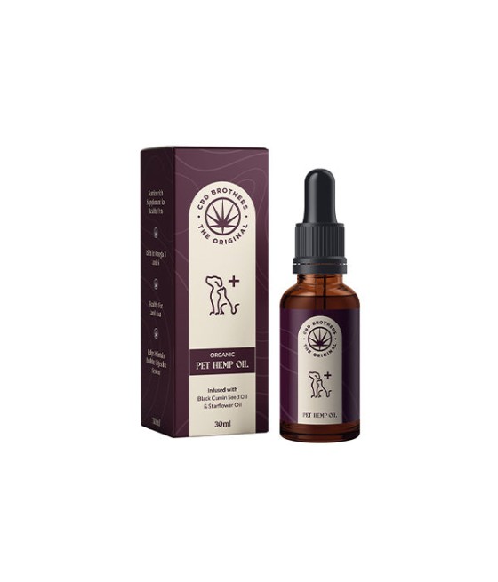 Organic Pet Hemp Oil - 30ml...