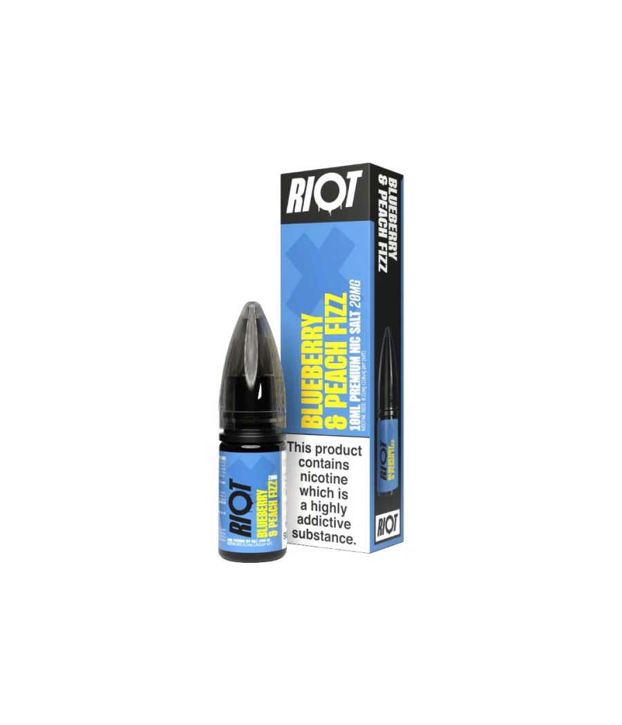 20mg RIOT X 10ml Nic Salts by Riot Squad (50VG/50PG)