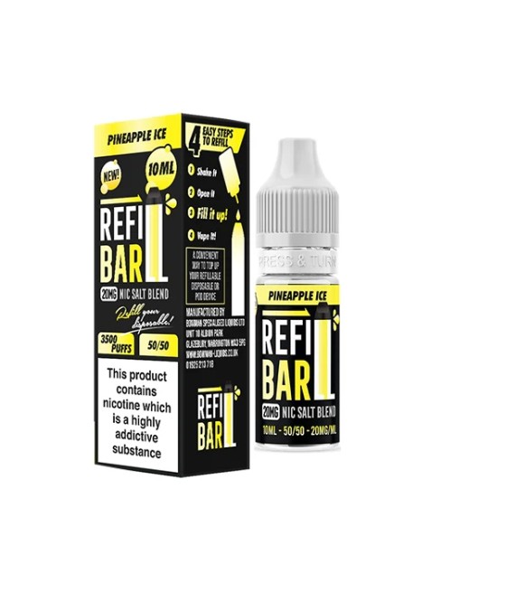 10mg Refill Bar Salts 10ml Nic Salts (50VG/50PG)