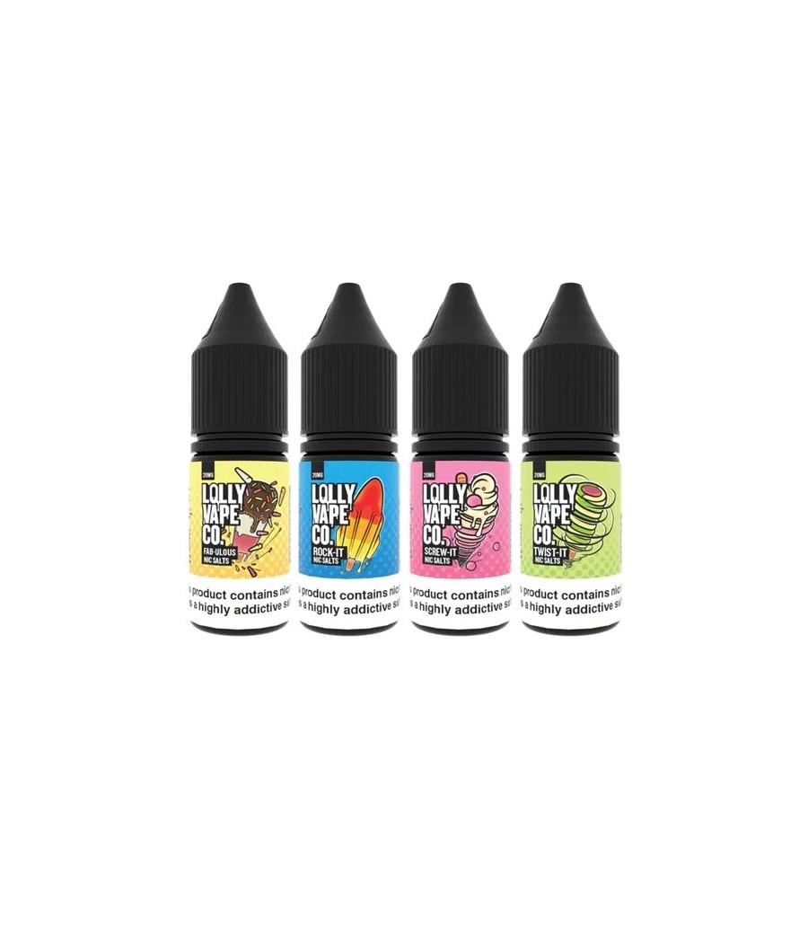 20mg Lolly Vape Co 10ml Nic Salts (50VG/50PG)