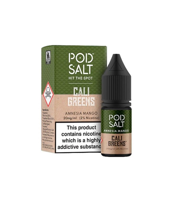 11mg Pod Salt Fusions 10ml Nic Salt (50VG/50PG)