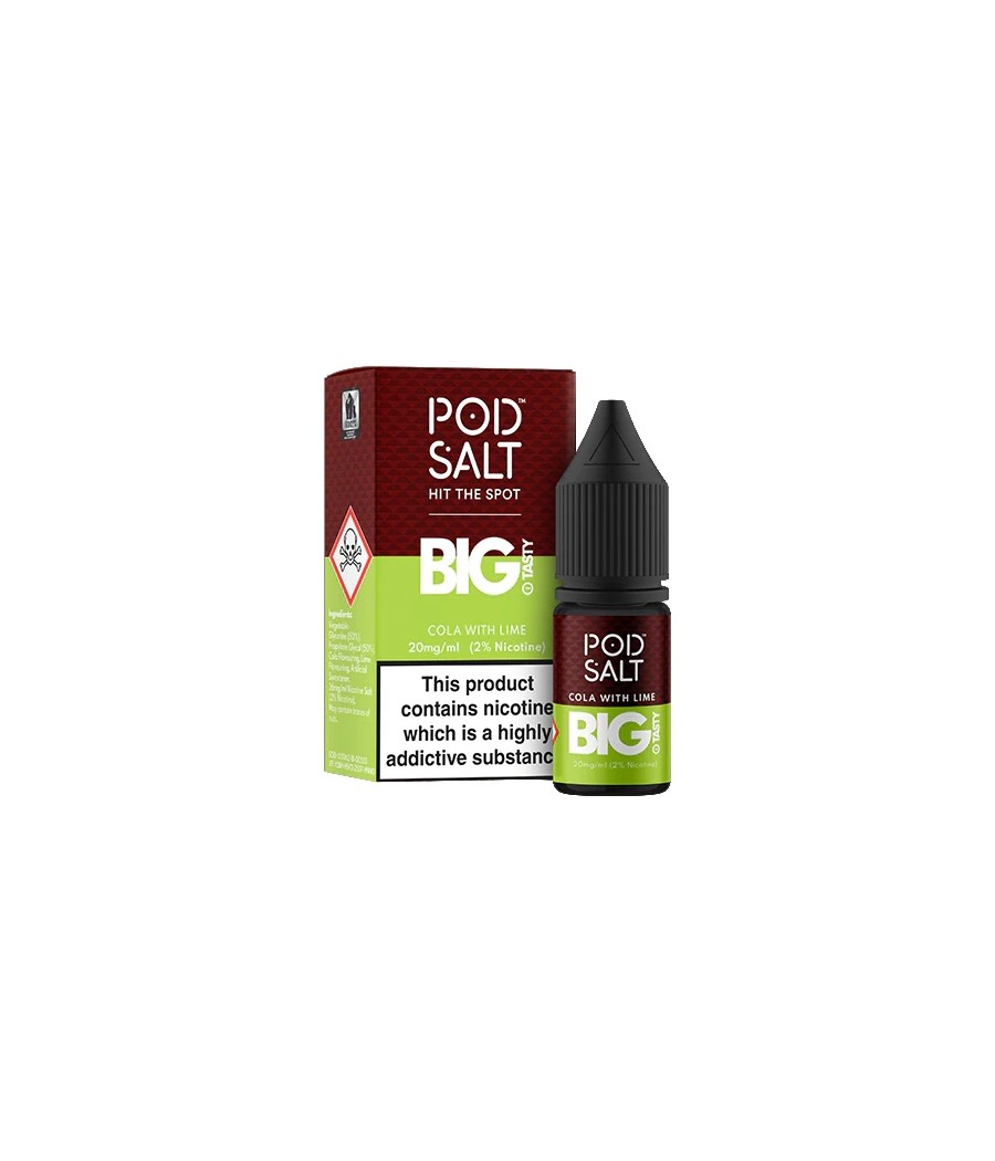 11mg Pod Salt Fusions 10ml Nic Salt (50VG/50PG)