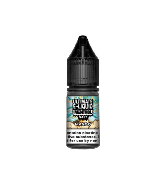20mg Ultimate E-liquid Menthol Nic Salts 10ml (50VG/50PG)