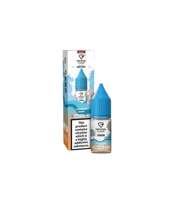 5mg Crystal Clear Bar Salt 10ml (50VG/50PG)