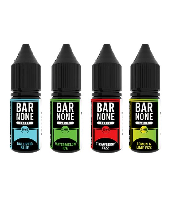 20mg BAR NONE Nic Salts 2x10ml (50VG/50PG)