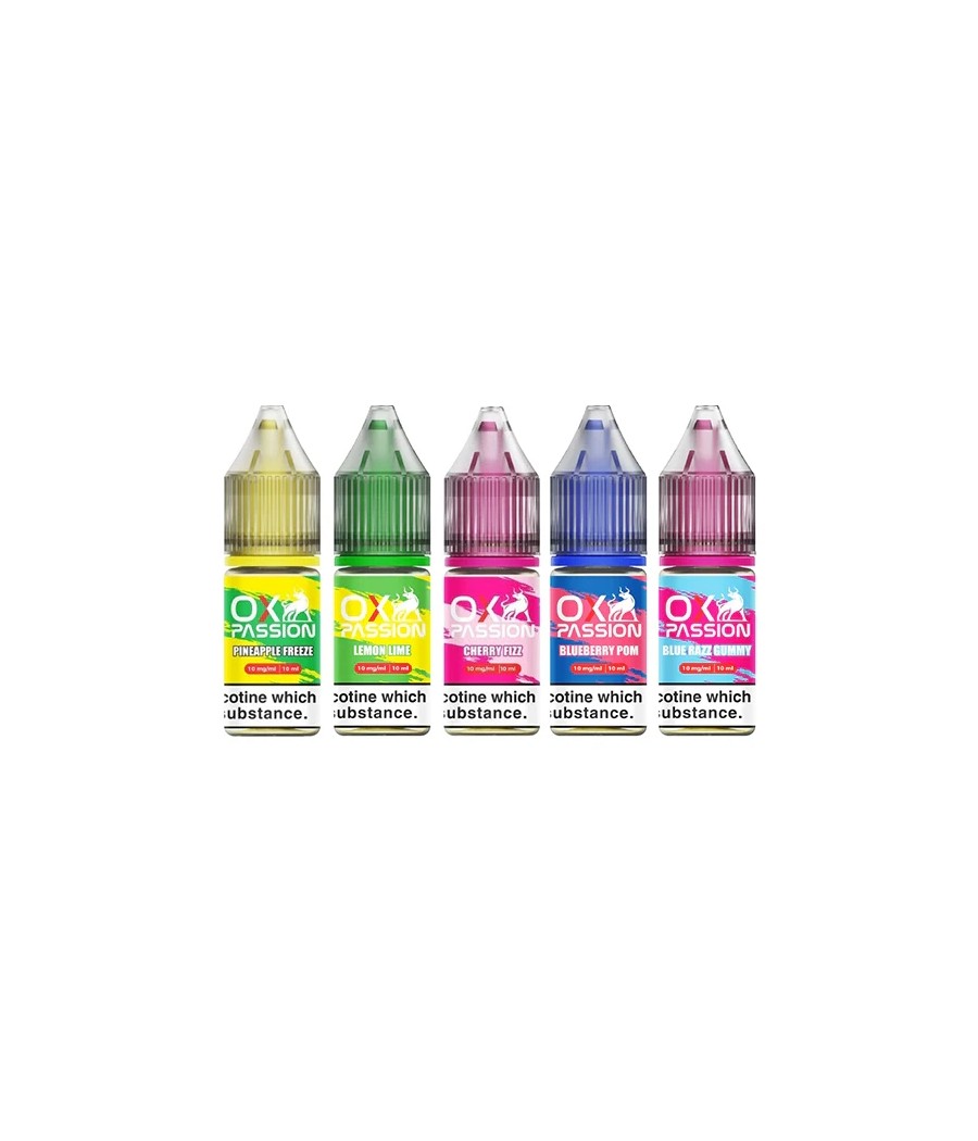 10mg OX Passion By OXVA 10ml Nic Salts (50VG/50PG)