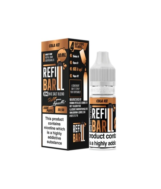 20mg Refill Bar Salts 10ml Nic Salts (50VG/50PG)