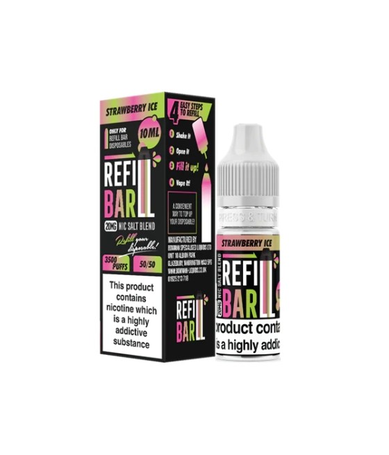 20mg Refill Bar Salts 10ml Nic Salts (50VG/50PG)