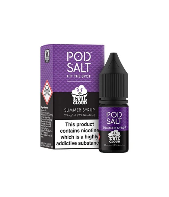 20mg Pod Salt Fusions 10ml Nic Salt (50VG/50PG)