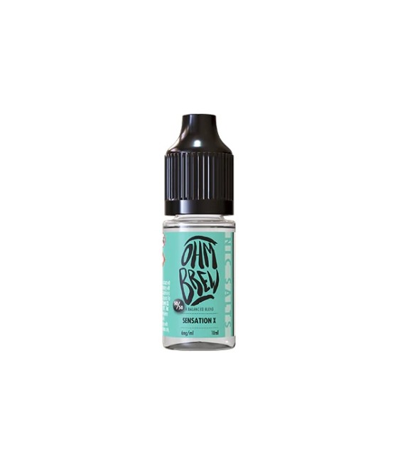 6mg Ohm Brew Balanced Blend 10ml Nic Salts (50VG/50PG)