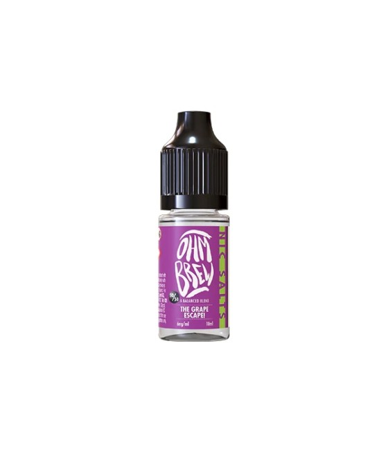 6mg Ohm Brew Balanced Blend 10ml Nic Salts (50VG/50PG)