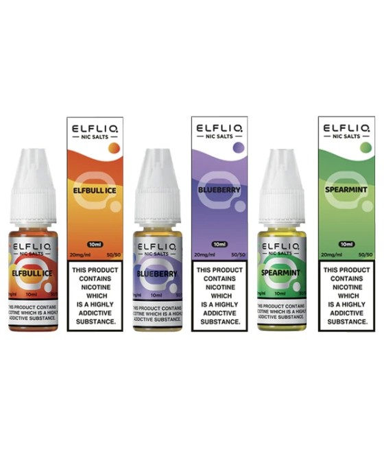 10mg ELFLIQ By Elf Bar 10ml Nic Salt (50VG/50PG)