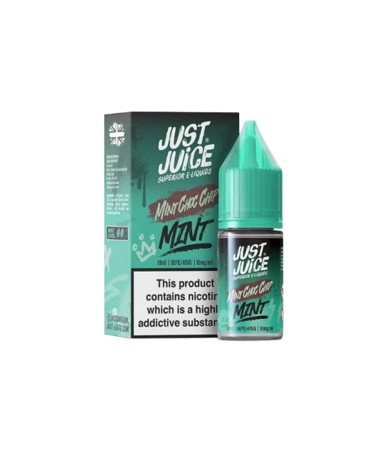 10mg Just Juice Mint 10ml Nic Salt (40VG/60PG)
