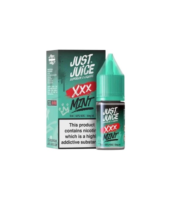 10mg Just Juice Mint 10ml Nic Salt (40VG/60PG)
