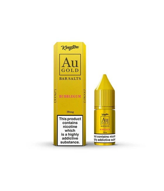 20mg AU Gold By Kingston Nic Salt 10ml (60VG/40PG)