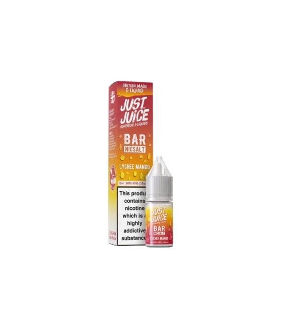 20mg Just Juice Bar 10ml Nic Salt (40VG/60PG)