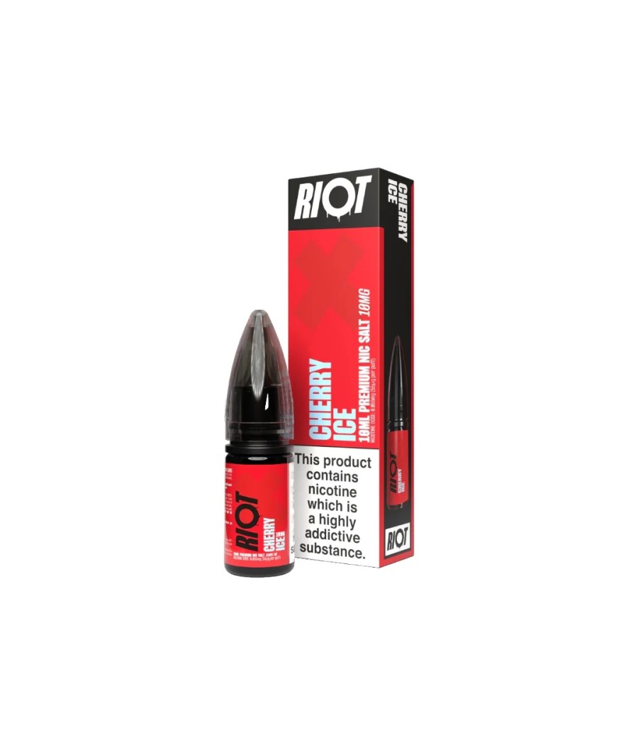 10mg RIOT X 10ml Nic Salts by Riot Squad (50VG/50PG)