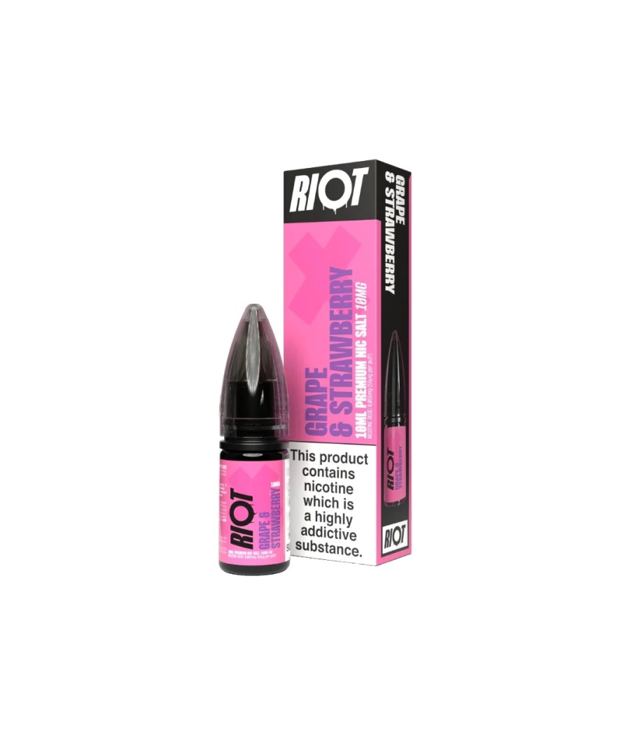 10mg RIOT X 10ml Nic Salts by Riot Squad (50VG/50PG)