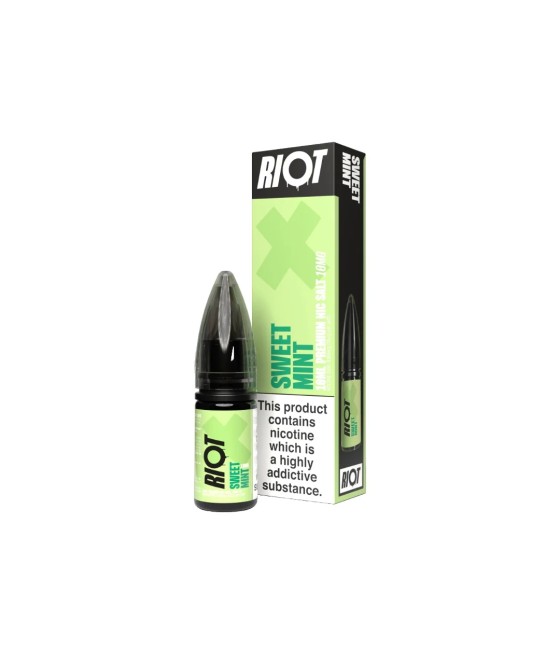 10mg RIOT X 10ml Nic Salts by Riot Squad (50VG/50PG)