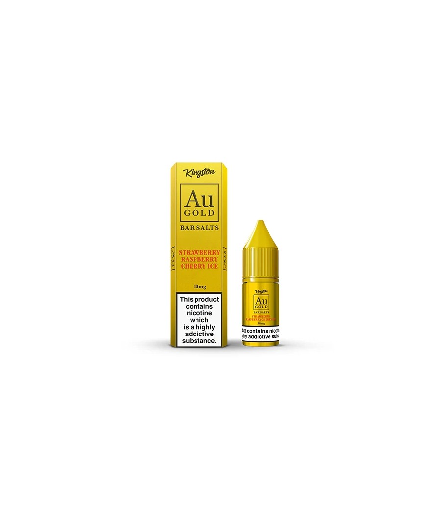 10mg AU Gold By Kingston Nic Salt 10ml (60VG/40PG)