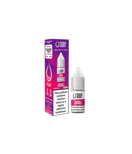 20mg Pukka Juice 5000+ 10ml Nic Salt (50VG/50PG)