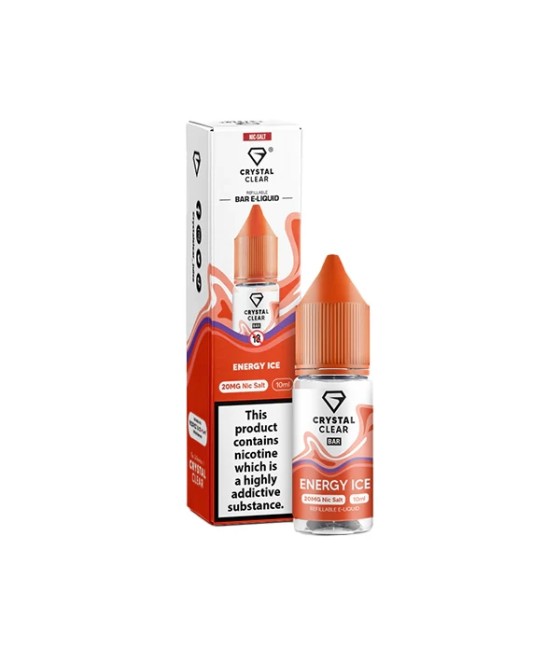 10mg Crystal Clear Bar Salt 10ml (50VG/50PG)