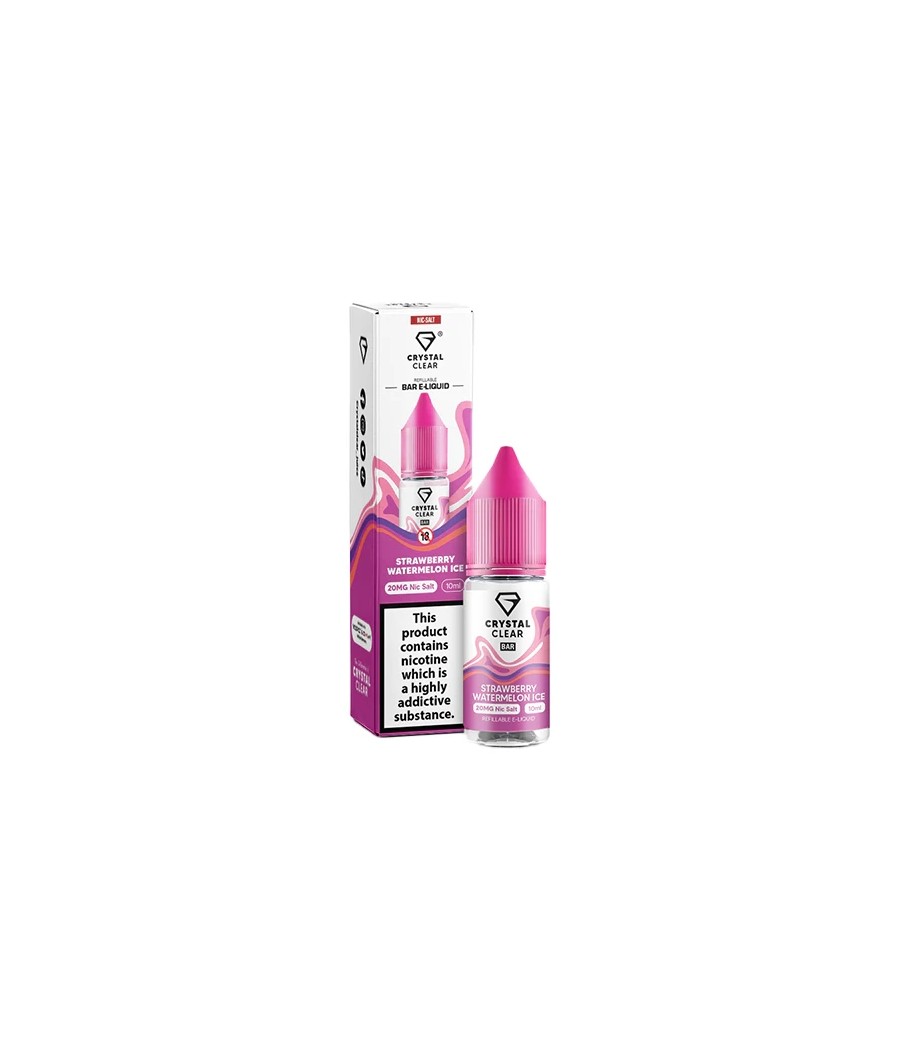 10mg Crystal Clear Bar Salt 10ml (50VG/50PG)