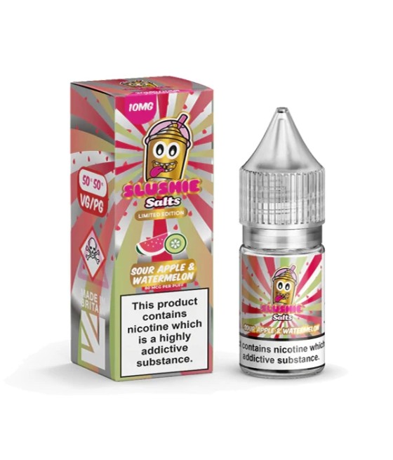 10mg Slushie by Liqua Vape 10ml Flavoured Nic Salts