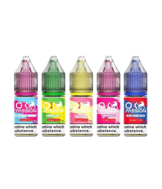 20mg OX Passion By OXVA 10ml Nic Salts (50VG/50PG)