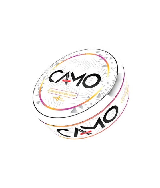 6mg Camo Nicotine Pouches - 20 Pouches