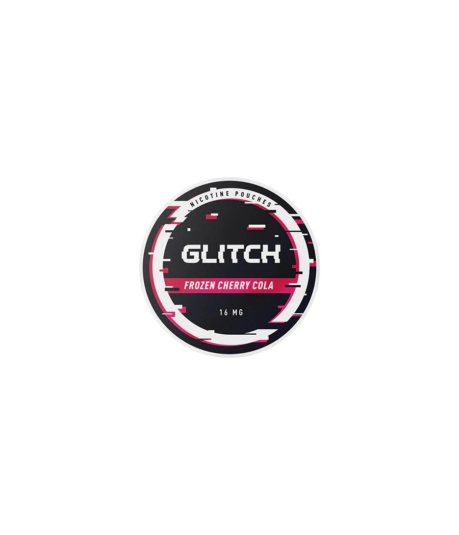 16mg Glitch Regular Nicotine Pouches - 20 Pouches