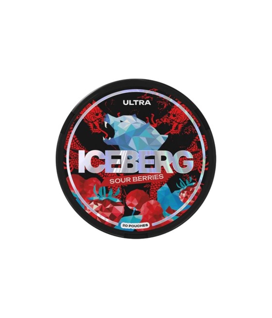 50mg  Iceberg Ultra Nicotine Pouches - 20 Pouches