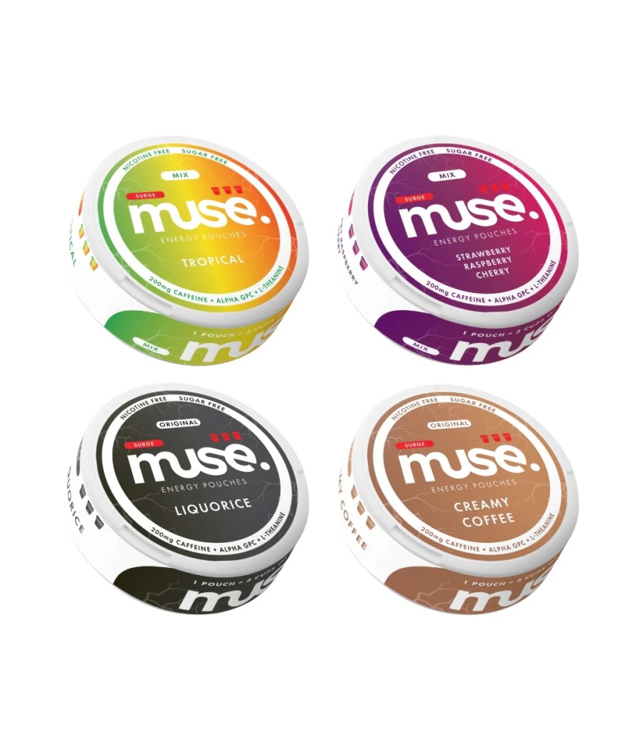200mg Muse Surge Energy Pouches (UK Made) - 20 Pouches