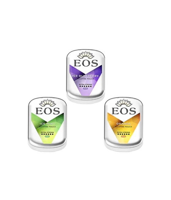 EOS 20mg Extra Strong Nicotine pouches - 20 Pouches