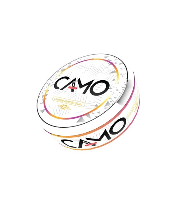 12mg Camo Nicotine Pouches - 20 Pouches