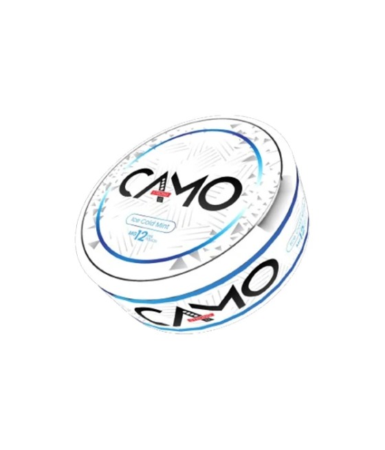12mg Camo Nicotine Pouches - 20 Pouches