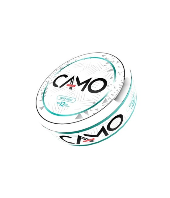 12mg Camo Nicotine Pouches - 20 Pouches