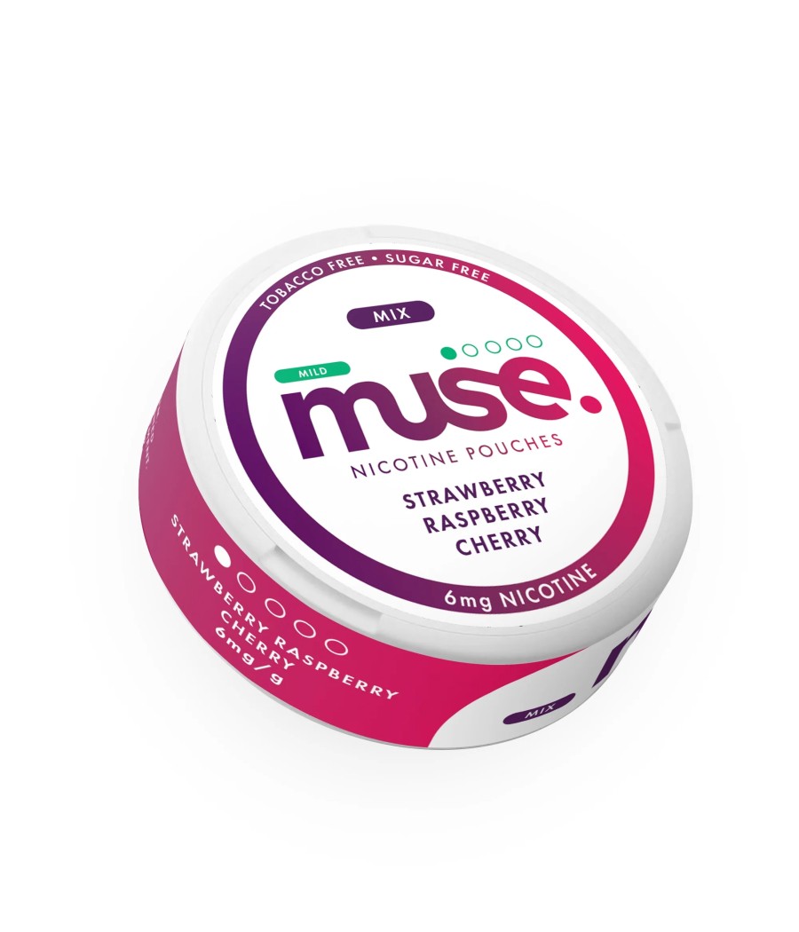 6mg Muse Nicotine Pouches (UK Made) - 20 Pouches