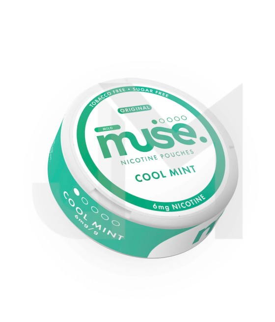 6mg Muse Nicotine Pouches (UK Made) - 20 Pouches