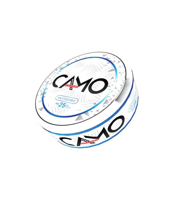 25mg Camo Nicotine Pouches - 20 Pouches