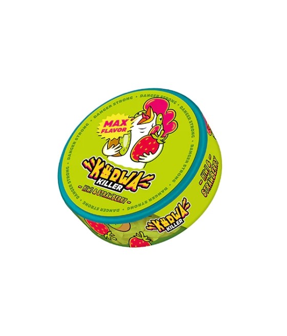 46.9mg Kurwa Killer Nicotine Pouches - 20 Pouches