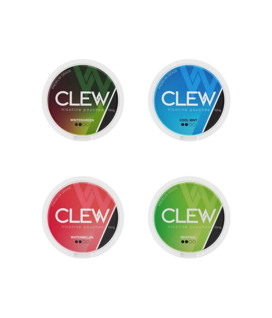 10mg CLEW Nicotine Pouches - 20 Pouches