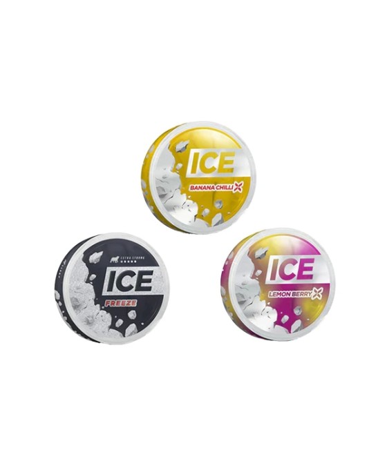 16.5mg Ice Nicotine Pouches - 20 Pouches